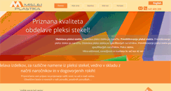 Desktop Screenshot of mislej-plastika.si